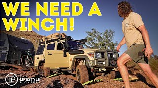 🤦Off Road Caravan Bogged! The First Time We've Needed Winching! 🚙