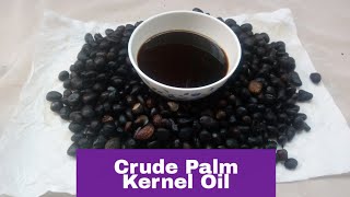 How To Make African Palm Kernel Oil At Home (Ude Aki)