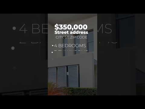 Video marketing for real estate   templates in vertical format for social media   004