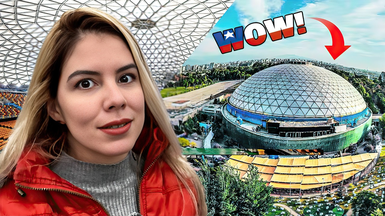 ¡Me quedé fría! Entré al MOVISTAR ARENA de Santiago de Chile 🇨🇱 por primera vez.