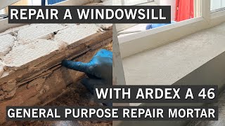 How to Repair a Kitchen Windowsill Using ARDEX A 46 Multi-Purpose Repair Mortar