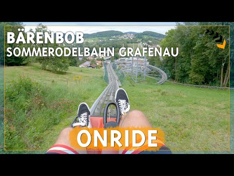Bärenbob - Sommerrodelbahn Grafenau | Wiegand | Alpine Coaster Gen 1 | POV