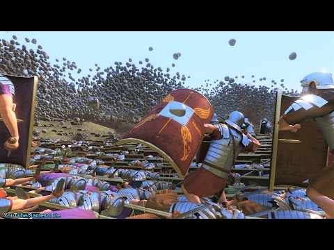 100 Catapults vs 30000 Romans Ultimate Epic Battle Simulator