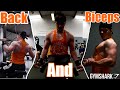 GETTING A THICK BACK!!! Back and Biceps Vlog! (Teenage Bodybuilder) (Day In The Life)