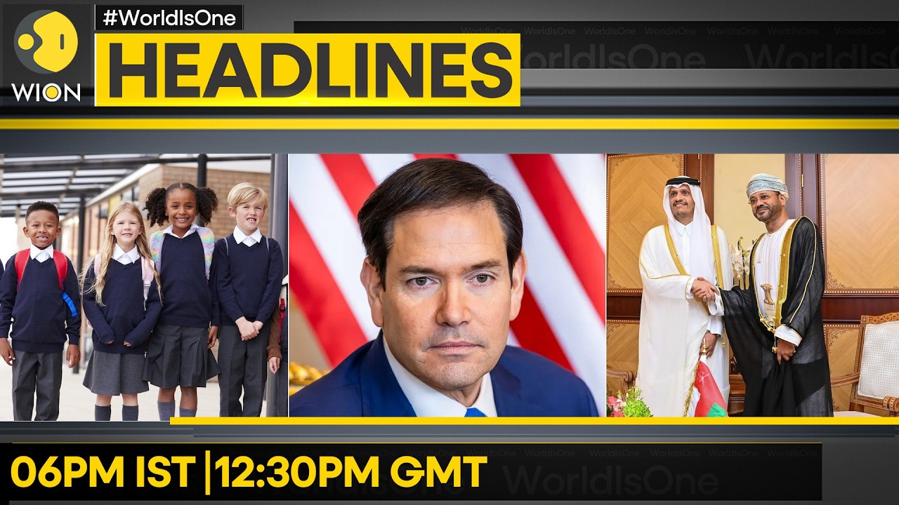 Rubio Vows Commitment to UAE Security | Qatar PM in Oman For 'Hormuz Talks' | WION Headlines