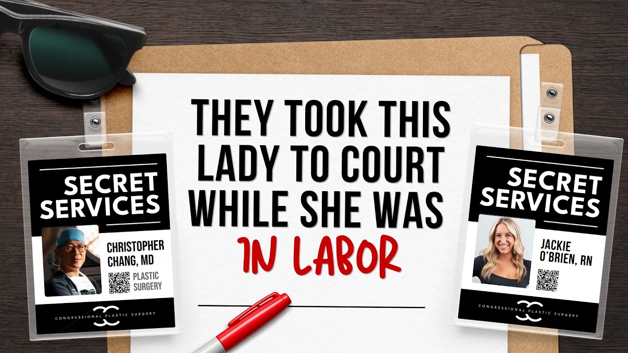They Took This Lady To Court While She Was In Labor