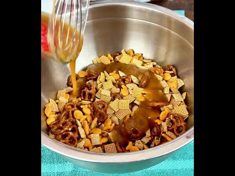 Sweet & Salty Snack Mix | Easy Party Snack Recipe