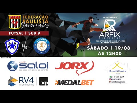 A.A PORTUÁRIOS x AD OLIMPIK - FUTSAL | SUB 09 - QUARTAS DE FINAIS