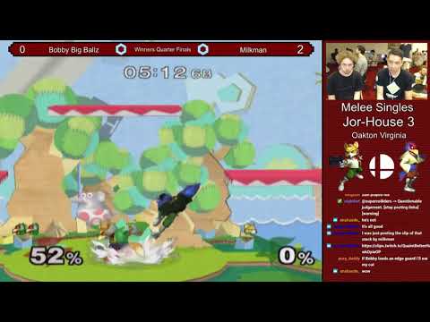 BobbyBigBallz vs Milkman - JorHouse 3 Singles - Winners Quarter Finals