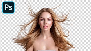 Cut Out Hair 2 MINUTES Photoshop Tutorial 2021 For