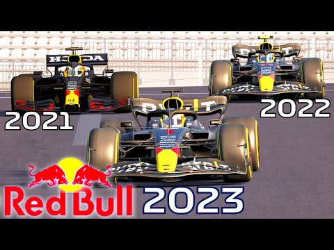 Red Bull F1 2023 RB19 vs Red Bull F1 2022 vs Red Bull F1 2021 - Red Bull Ring Circuit