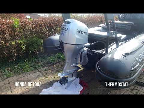 Honda Outboard BF 75 / 80 / 90 / 100 - How To Check Both Thermostats