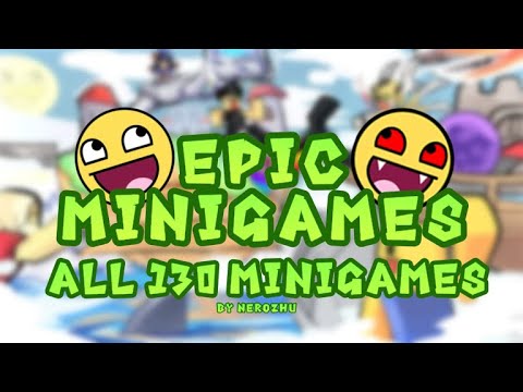 (ROBLOX) EPIC MINIGAMES - ALL 130 MINIGAMES (SEPTEMBER 2024)