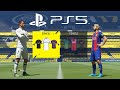FIFA 17 PS5 FC BARCELONA vs REAL MADRID Superstar Difficulty 4K HDR Next Gen
