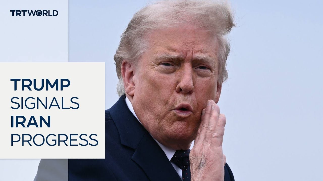 Video | Trump signals progress in ongoing Iran talks