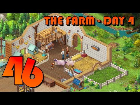 Playrix Homescapes - Farm Day 4 - Lake House Part 46 - Lets Play Match 3 Mobile Games