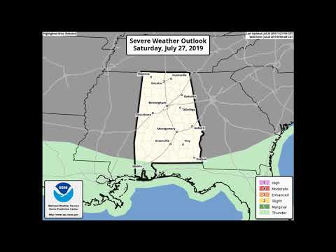 Weather Xtreme Video - Saturday, July 27, 2019