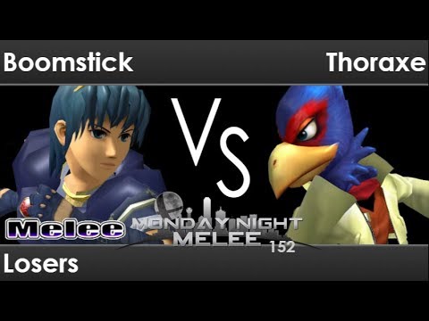 MNM 152 - Boomstick (Marth) vs Thoraxe (Falco) Losers - Melee