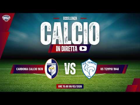 Calcio Eccellenza – Carbonia Calcio 1939-US Tempio 1946 (0-3)