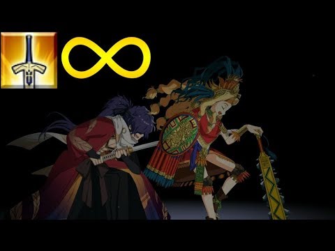 [FGO Babylonia] ~ Okada Izo VS Quetzalcoatl (NP Spam)
