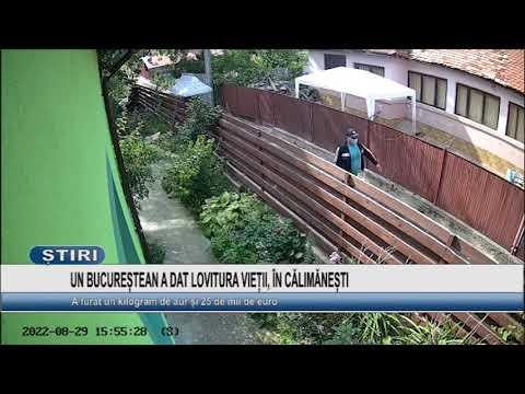 UN BUCURESTEAN A DAT LOVITURA VIETII, IN CALIMANESTI