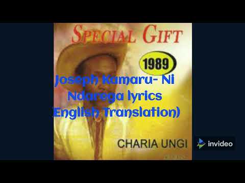 Kamaru -Ni Ndarega lyrics (With English Translation)