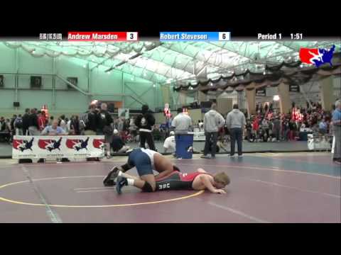 Andrew Marsden vs. Robert Steveson at 2013 FILA Cadet Nationals - FS