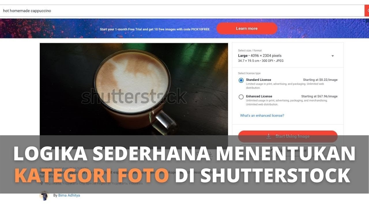 Logika Sederhana Untuk Menentukan Foto Komersial dan Editorial
