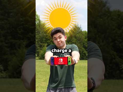 Charging Nintendo Switch With The Sun?