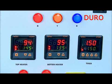 Chapati press cum mild heat machine