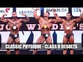 Classic Physique Class D Results - Amateur Olympia India 2019