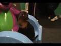 ASHLEY EN CHUCKE CHEESES BARNEY