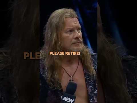 Chris Jericho Reacts To 'Please Retire' Chants