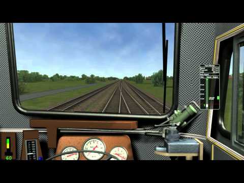 Open Rails - Güterzug mit Taigatrommel Pro Train 9 Kieszug MSTS