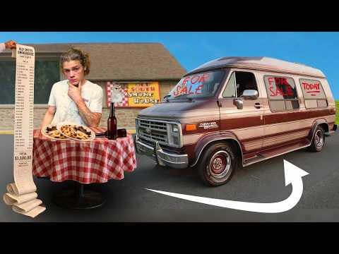 We Drove A Van To Dinner...Then Sold It To Pay!