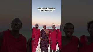 Welcome to Zanzibar & meet the Maasai Tribe 🇹🇿