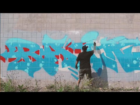 Afternoon Sprays 016 - RAIN - Graffiti