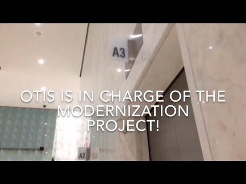 OTIS 411M (Soon to be Compass) Low-Rise Double Deck Elevators at First Canadian Place Toronto 09/19