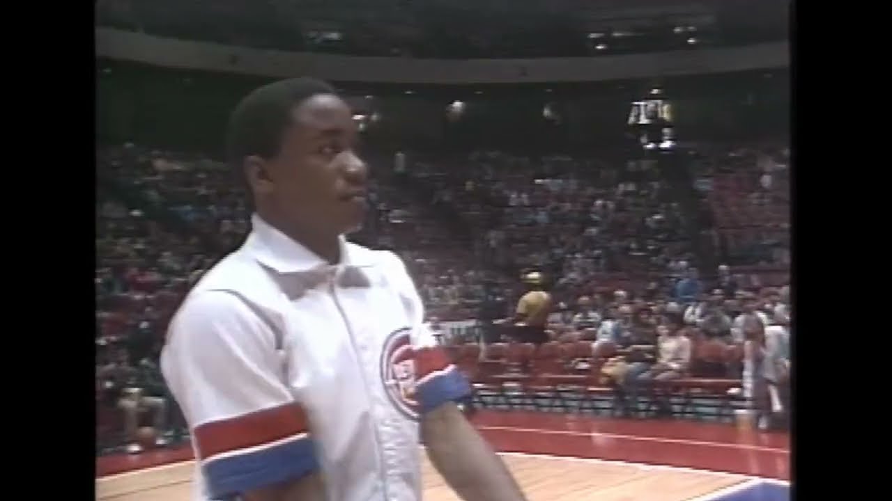 Isiah Thomas Delivers 33 & 10 to help snap 10-year losing streak (1984)