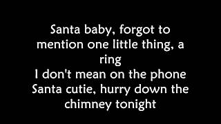 Gwen Stefani - Santa baby LYRICS ||Ohnonie (HQ)