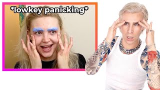 Hairdresser Reacts To People Bleaching Their Eyebrows