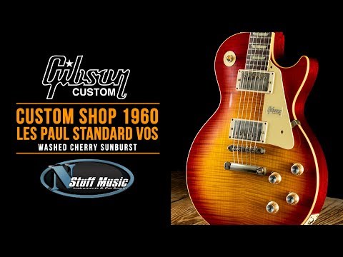 Gibson 1960 Les Paul Standard Reissue VOS - Washed Cherry Sunburst