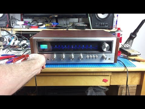 Pioneer SX-434 Vintage Receiver Restoration