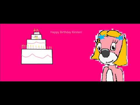Happy Birthday Kirsten