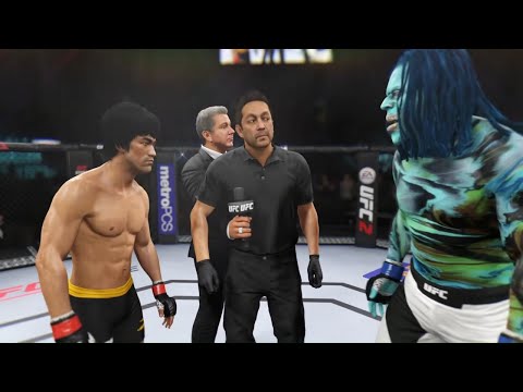 Bruce Lee vs. Creepy Sailor - EA Sports UFC 2 - Dragon Fights 🔥🐲