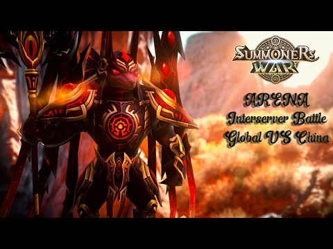 Summoners War - Arena Server Battle - Global VS China [Apr 2022]