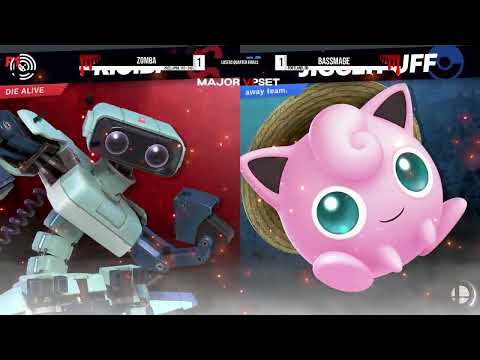 Zomba (ROB) vs Bassmage (Jigglypuff) - Ultimate Top 8 Qualifier - MAJOR UPSET