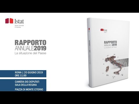 Rapporto Annuale ISTAT 2019 : La situazione del Paese