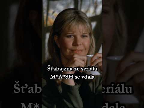 Co dělala herečka Šťabajzny po konci seriálu M*A*S*H? #zajimavosti #mash #serial #usa #tv #televize