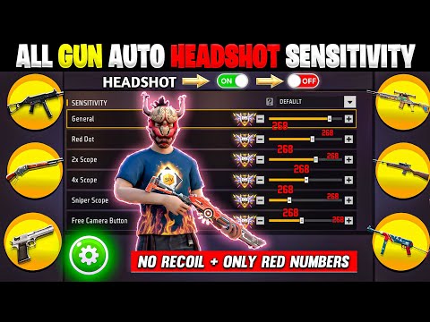 Free Fire Auto Headshot Trick 2025 Sensitivity | 2gb, 4gb, 6gb Ram Headshot Sensitivity Setting